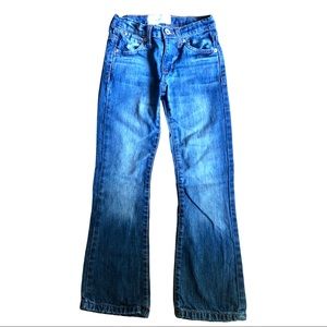 Girls Paper Denim and Cloth Blue Jeans